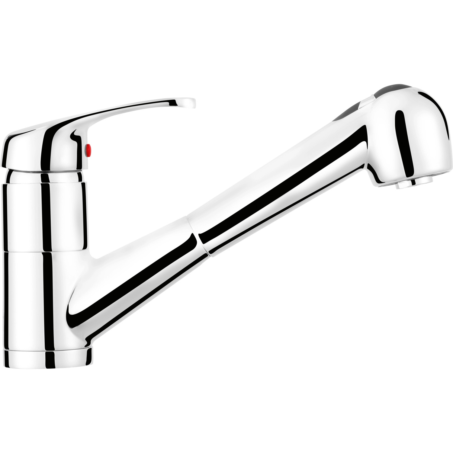 baliv Küchenarmatur KI-5091 Chrom, Einhebelmischer mit schwenkbarem Auslauf.