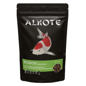 Alkote Recovery Fischfutter: Sticks & Pellets für Koi, 5mm, 500g, zur Regeneration.