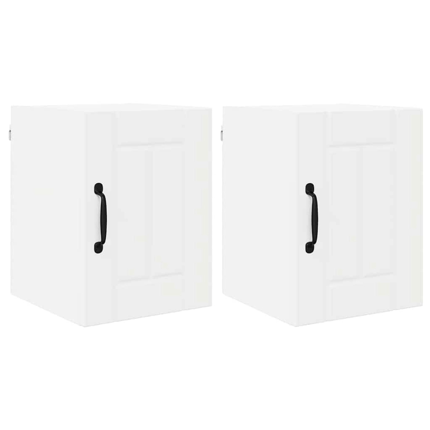 vidaXL Küchenschrank 2 Stk Weiß 30 x 31 x 40 cm Holzwerkstoff 884855 günstig online kaufen