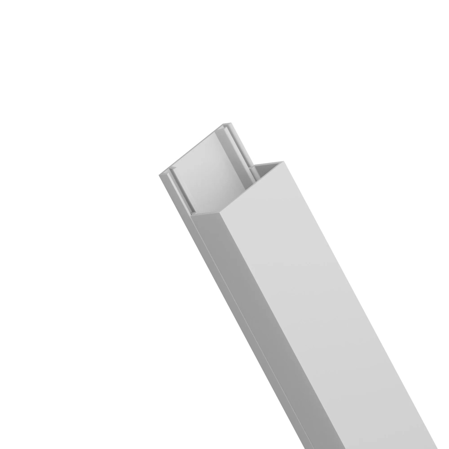 EDO Kabelkanal 25x16 mm Weiß  2 m mit Klappdeckel zur Schraubmontage