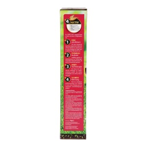 Compo Saat Strapazier-Rasen 1 kg, Verpackung mit Produktinformationen.