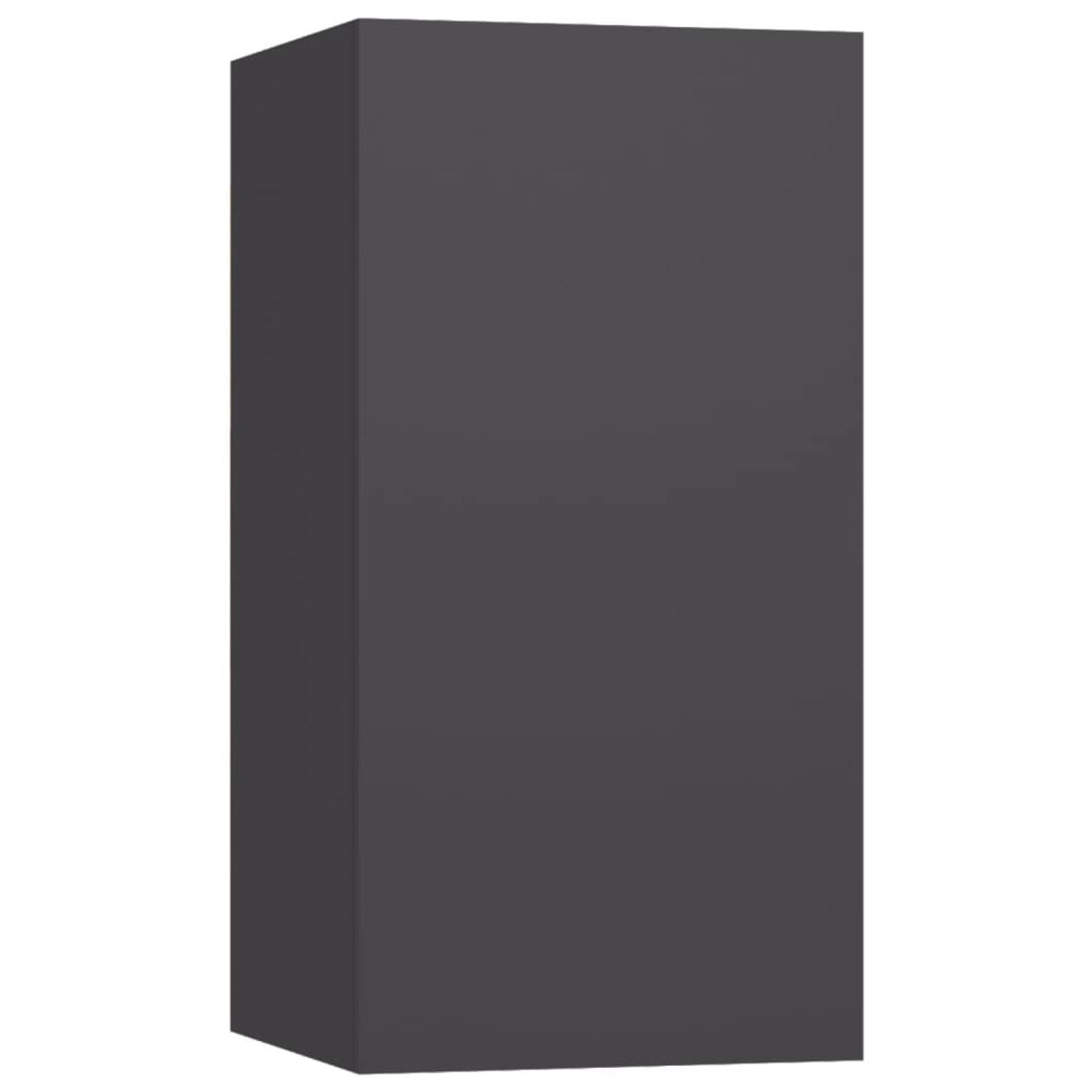 Tv-schrank Grau 30,5x30x60 Cm Spanplatte günstig online kaufen