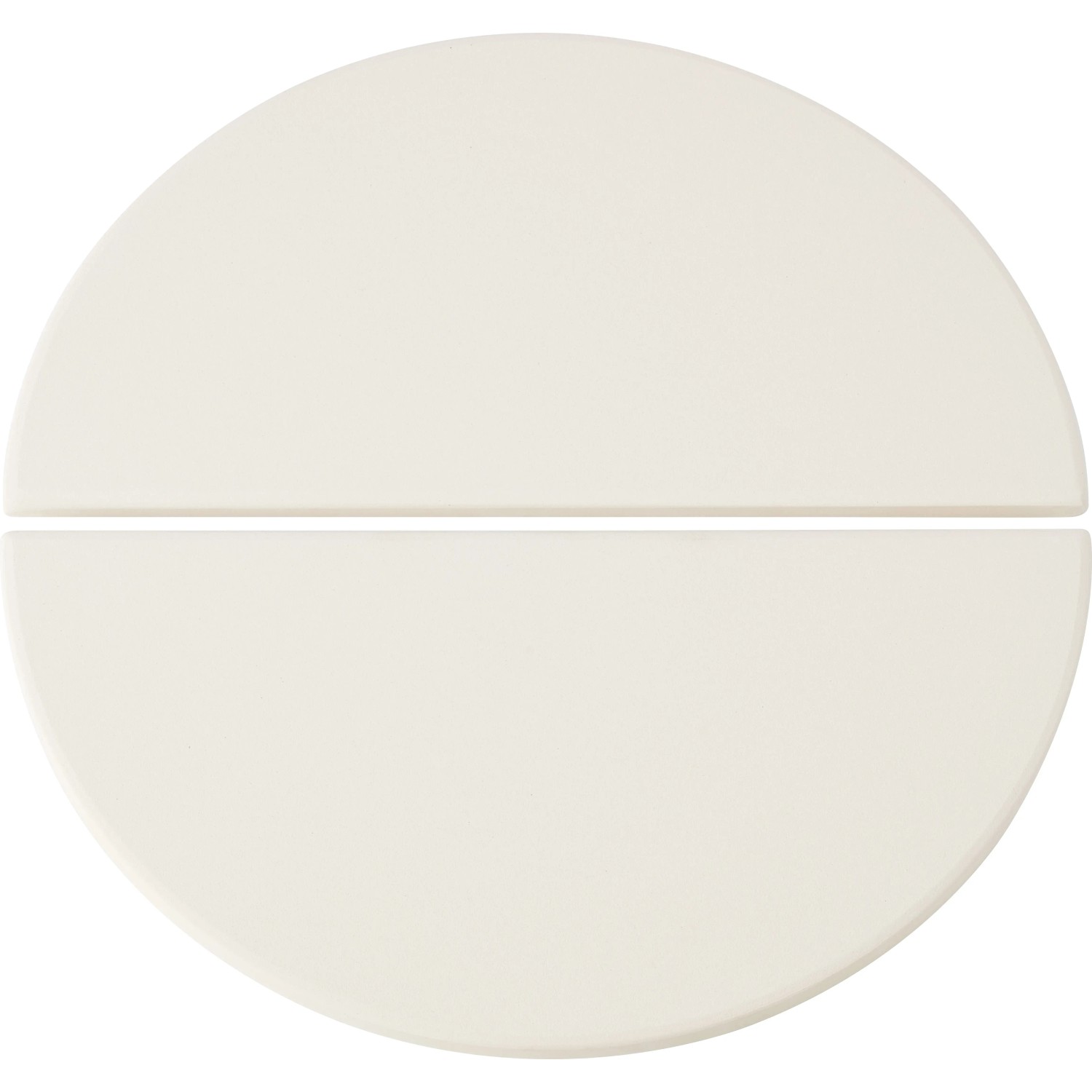 Weißer, zweiteiliger Grillrost für Kamado Grill Marwin M, Ø 39cm, aus Edelstahl.