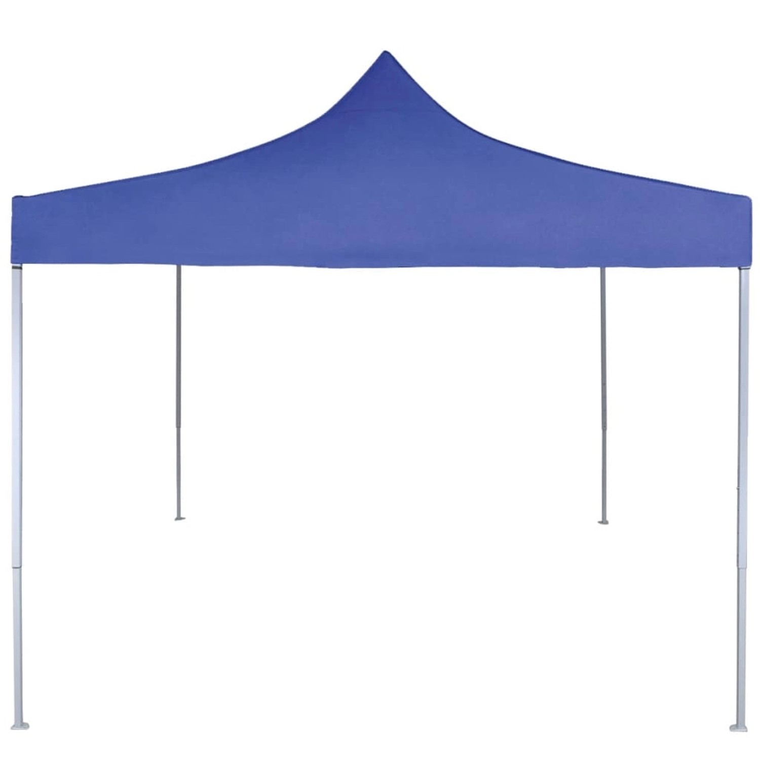 vidaXL Profi-Partyzelt Faltbar 2x2 m Stahl Blau