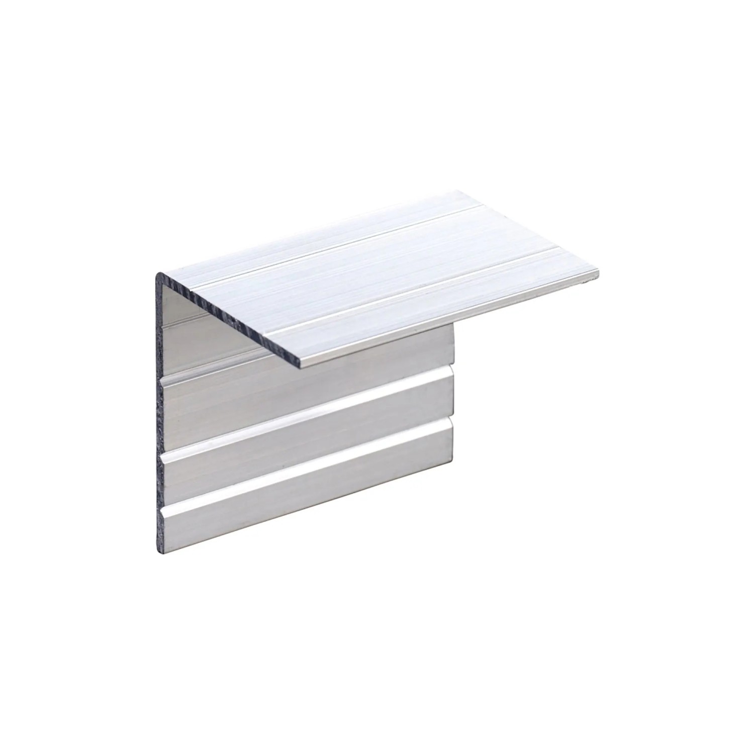 T&J Alu-Profilabschlußwinkel Weiß 52 x 40 x 2 mm