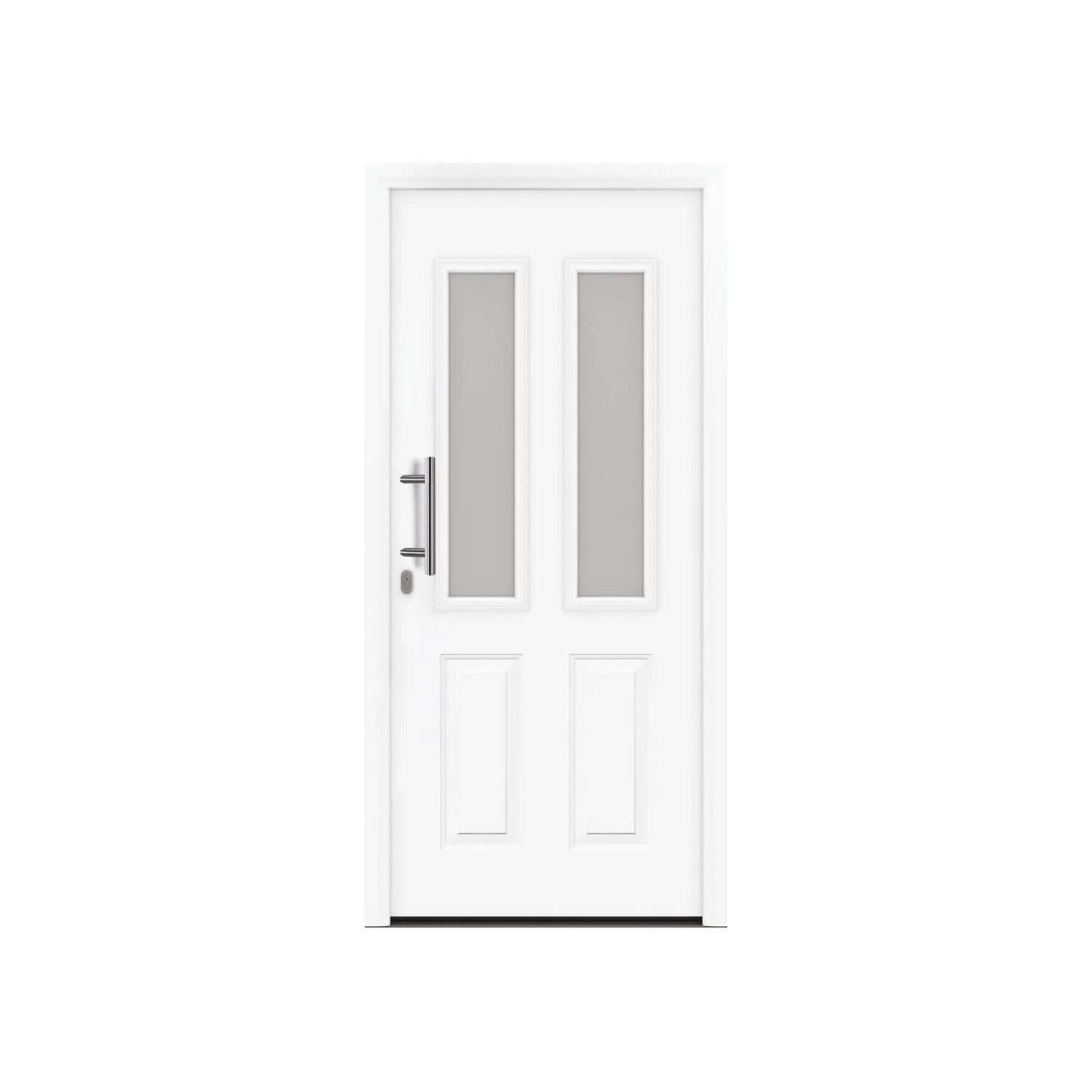 EcoStar Haustür IsoPro IP 410S Verkehrsweiß 110 cm x 210 cm