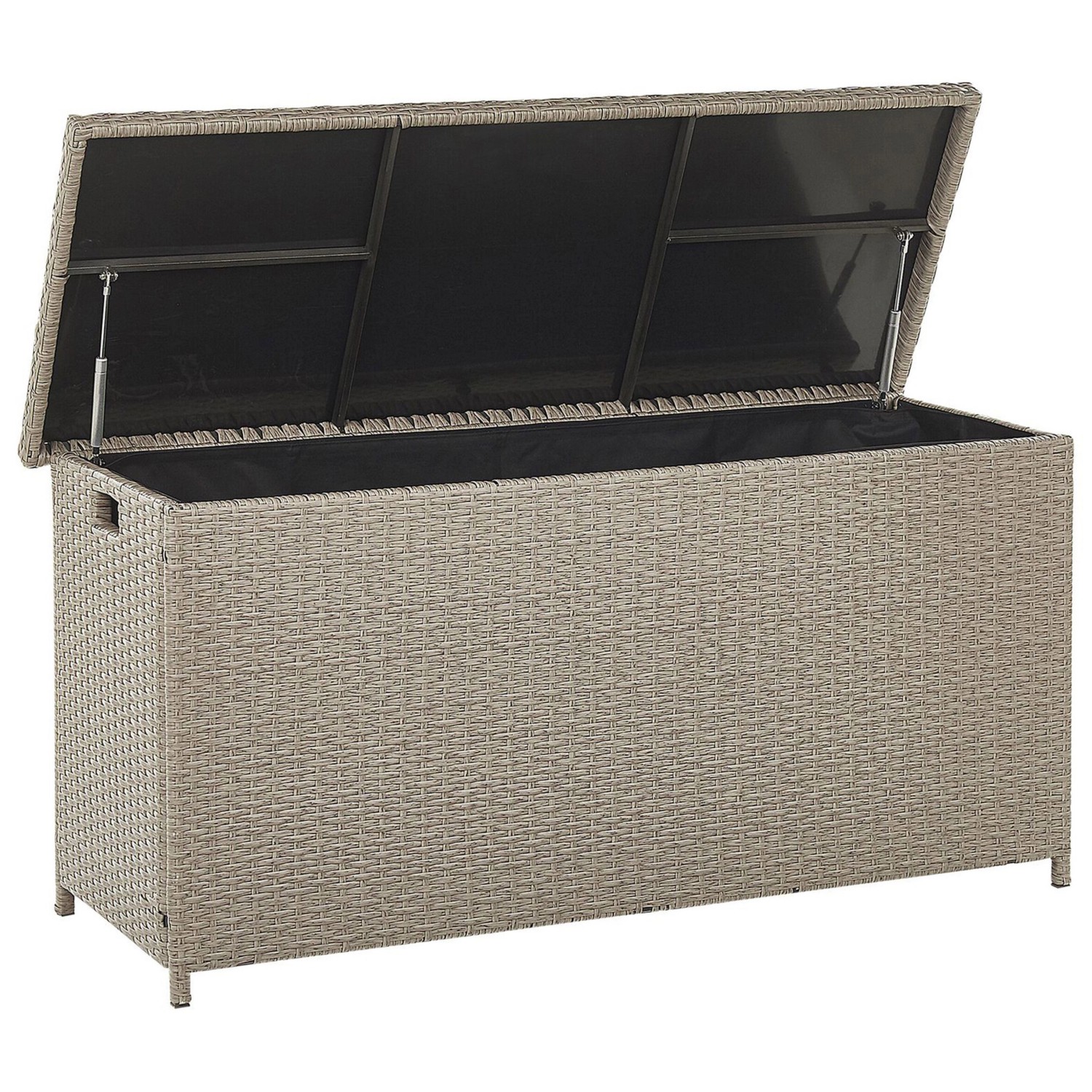 Beliani Truhe MODENA Taupe 46x126x63 günstig online kaufen