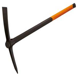 Fiskars Kreuzhacke 200, 90 cm Länge, für Bodenbearbeitung und Gartenarbeiten.