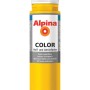 Alpina Color Lucky Yellow Abtönfarbe, seidenmatt, 250ml Flasche.