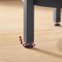 Detailaufnahme: Verstellbarer Fuß des Songmics Nachttisch Baris für optimalen Stand.