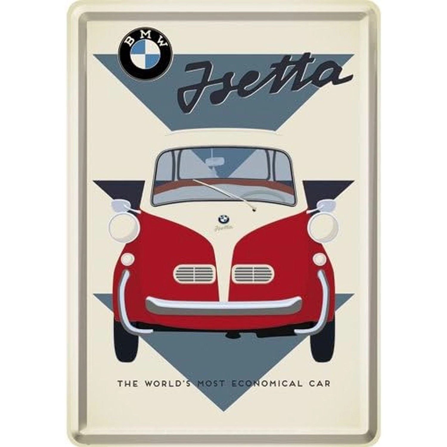 Nostalgic-Art Blechpostkarte - The Wourls most Economical Car günstig online kaufen