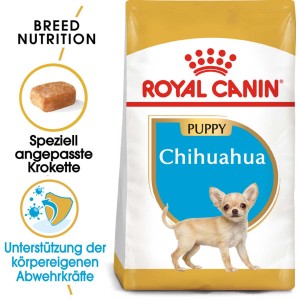 Royal Canin Chihuahua Puppy Trockenfutter 1,5kg für Welpen bis 8 Monate.