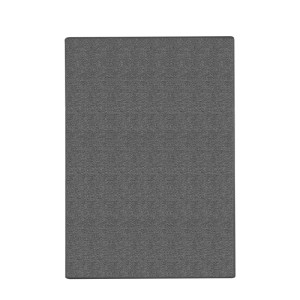 Grauer Sisal Teppichläufer Sylt, 50x100 cm, für Innenbereiche. Naturfaser Teppichboden nach Maß.