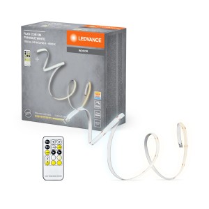 Ledvance LED-Strip Flex COB mit Fernbedienung, 5 m, variable Farbtemperatur.