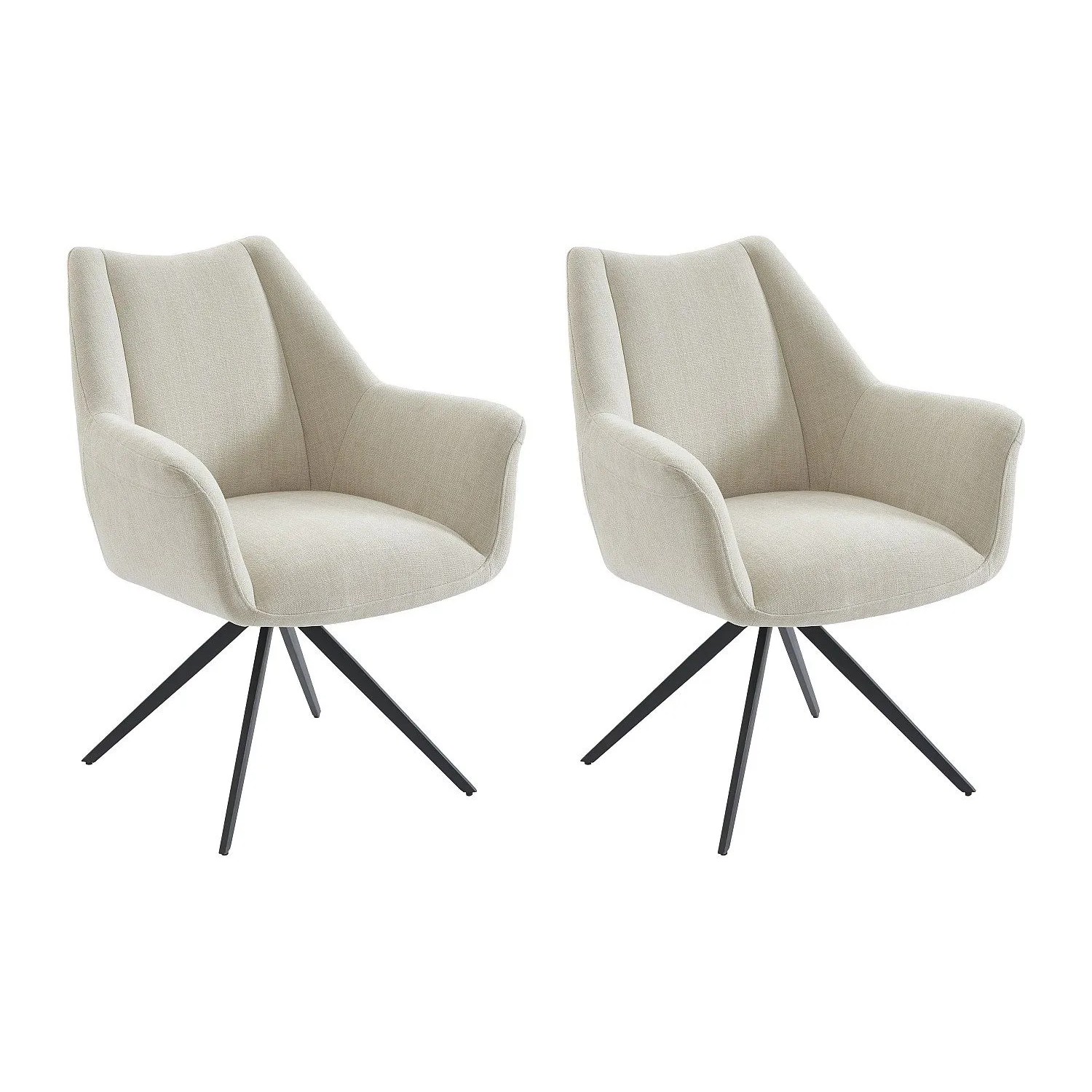 Vente-unique Stuhl Kardesa Beige 68.5 cm