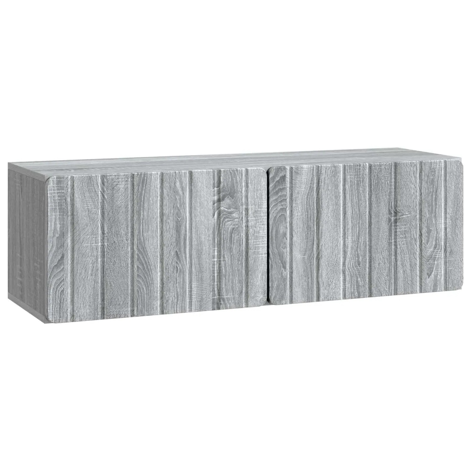 vidaXL Wandmontierter TV-Schrank Graues Sonoma 98 x 31 x 30 cm 898391
