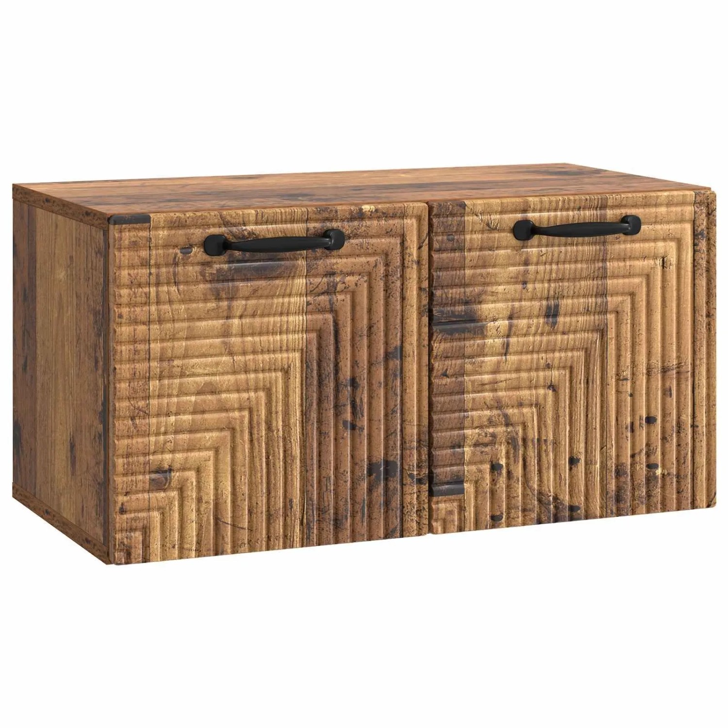 vidaXL Wandmontierter TV-Schrank Altholz 59,5 x 31 x 30 cm 898713