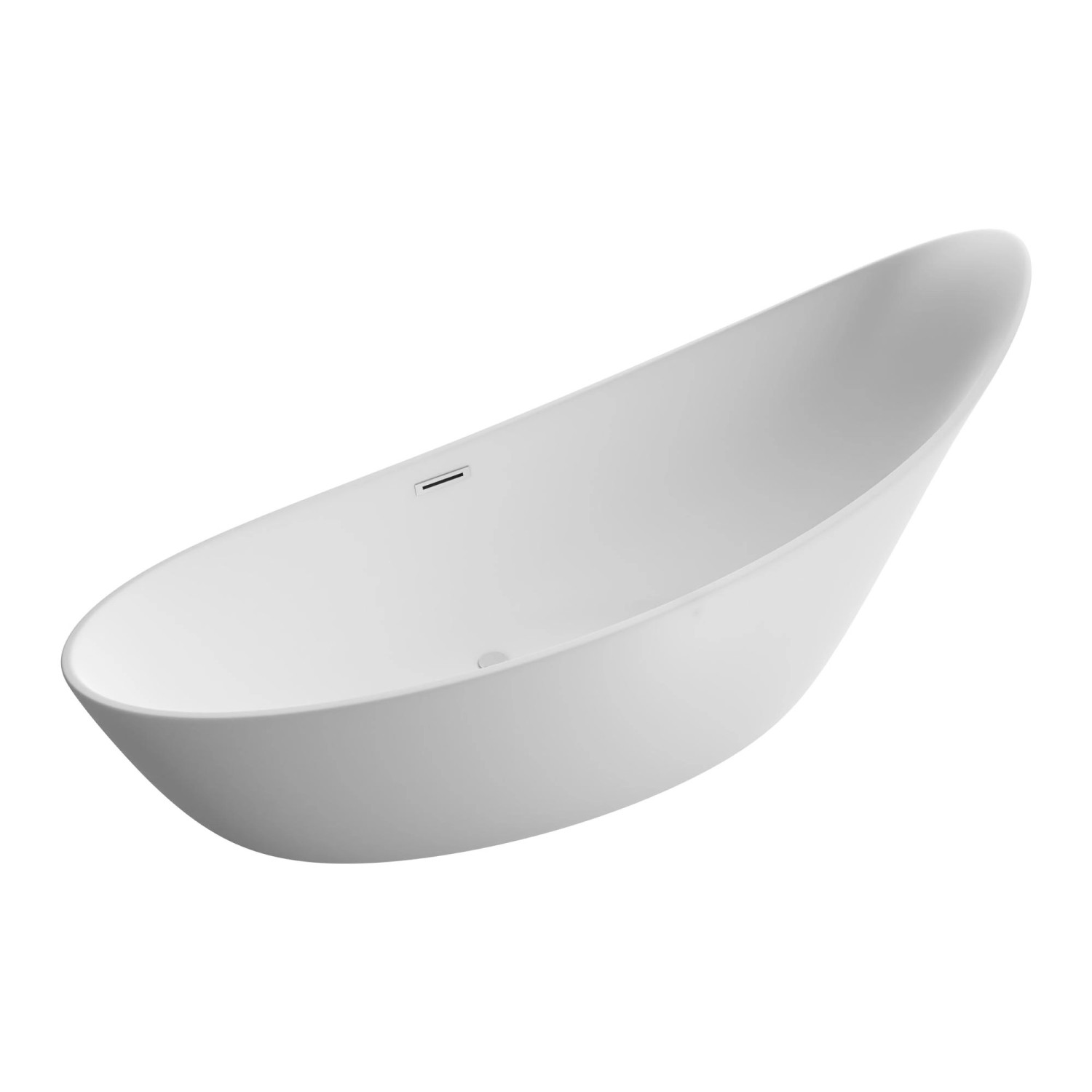 Bernstein Freistehende Badewanne SOPHIE Acryl Weiß 190x80x82 günstig online kaufen