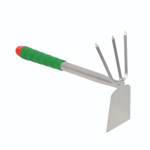 Galaflor Doppelhacke aus Stahl mit Kunststoffgriff