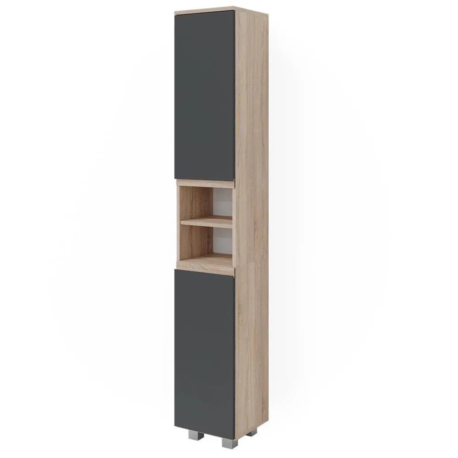 Vicco Badschrank J-Shape Sonoma 30 x 190