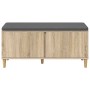 vidaXL Flurbank mit Kissen mit Speicher Sonoma-Eiche 100 x 38 x 46 cm 891538_6