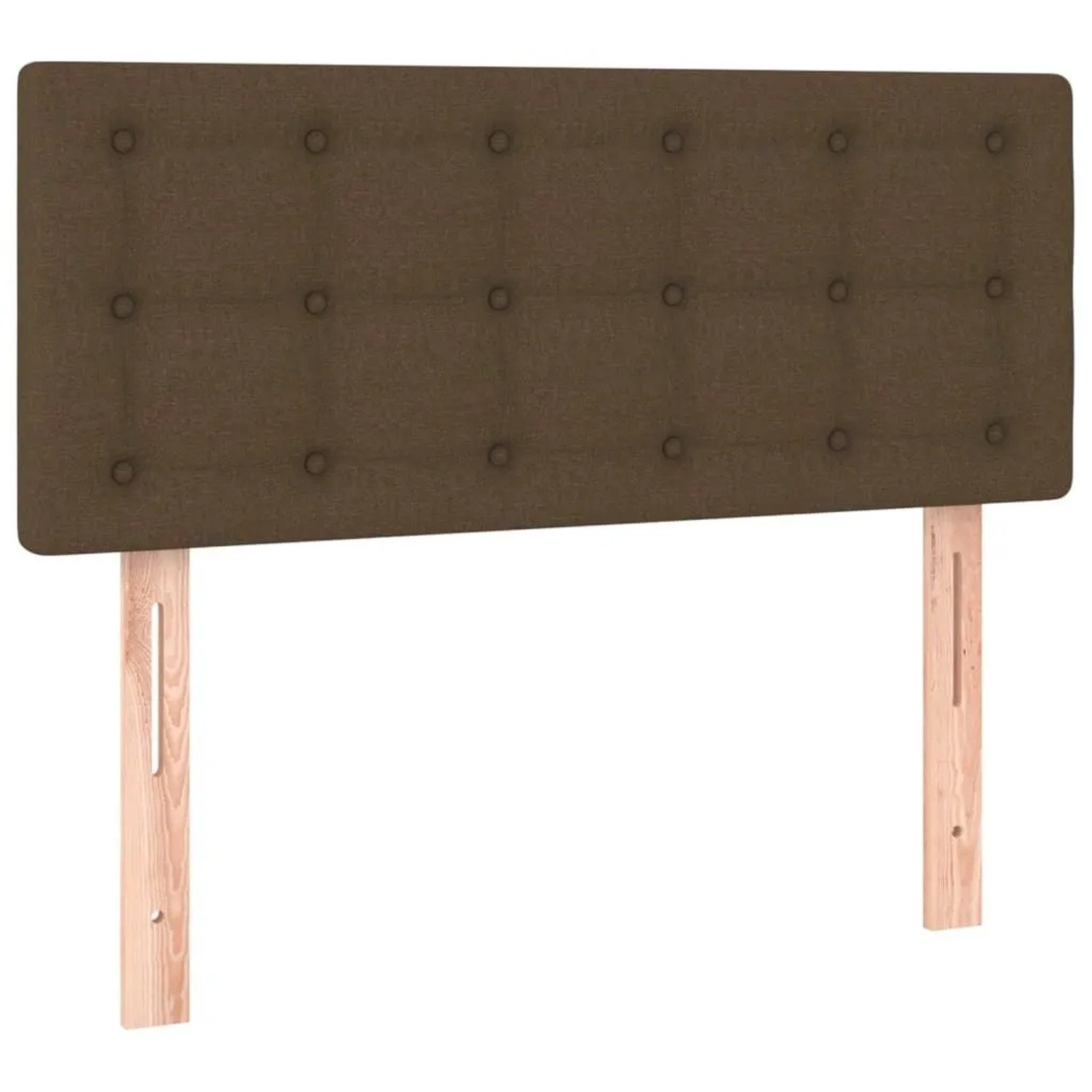 Thumbnail - vidaXL Kopfteil Dunkelbraun 100x5x78/88 cm Stoff 346439