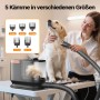 Fudajo Haustier Pflegeset Schwarz 6In1 Multifunktion Schermaschine Fellpflege_7