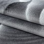 Detailaufnahme: Ayyildiz Kurzflorteppich Parma 9310, schwarz-grau gemustert.