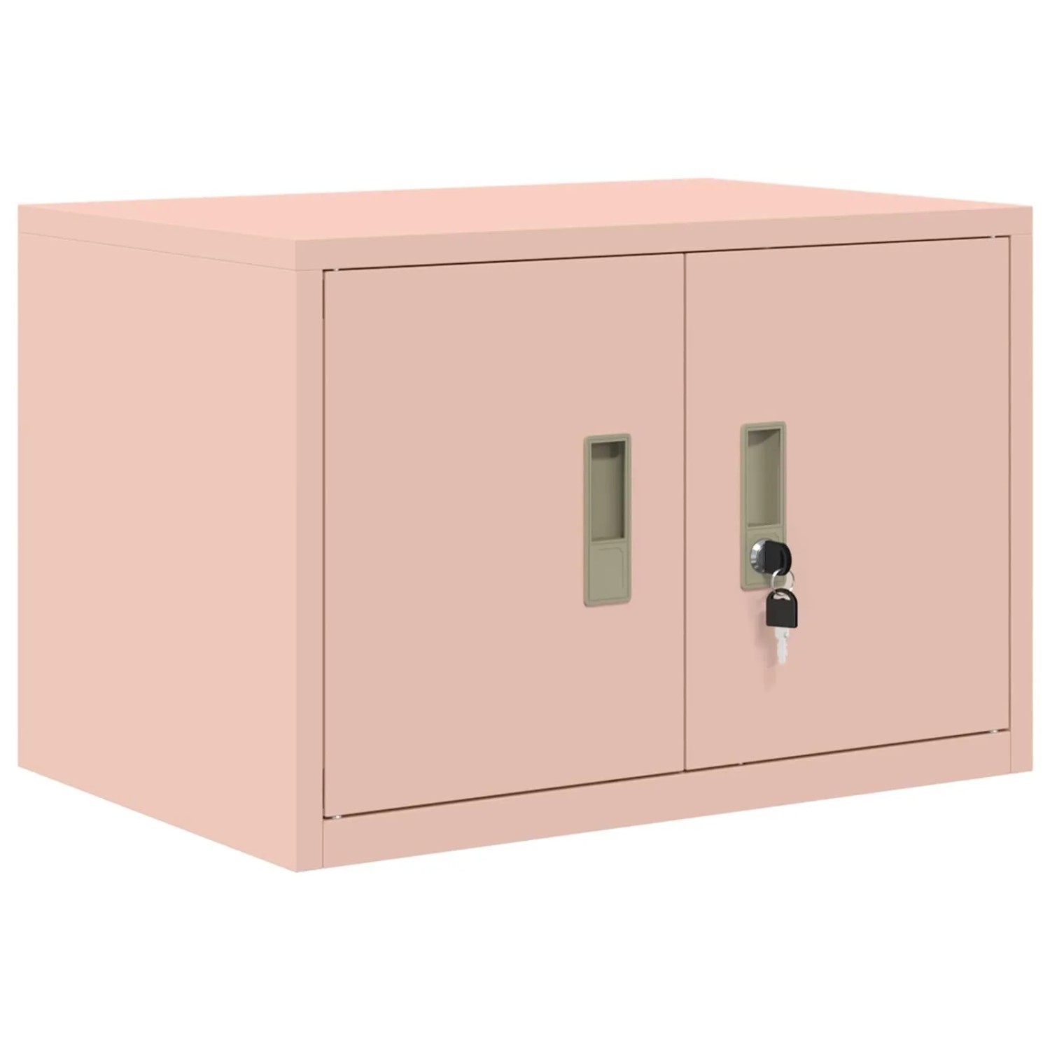 vidaXL Aufbewahrungsschrank Rosa 60 x 40 x 40 cm Stahl 891713