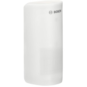 Weißer Bosch Smart Home Bewegungsmelder zur Einbruchserkennung und Lichtsteuerung.