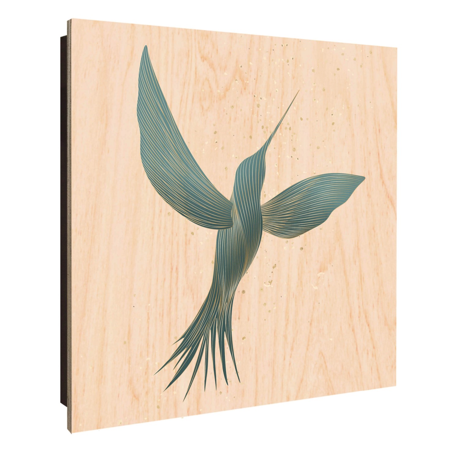 Banjado Großer Schlüsselkasten Holz 30x30cm Schwarz Scharnier Links 50 Hake günstig online kaufen