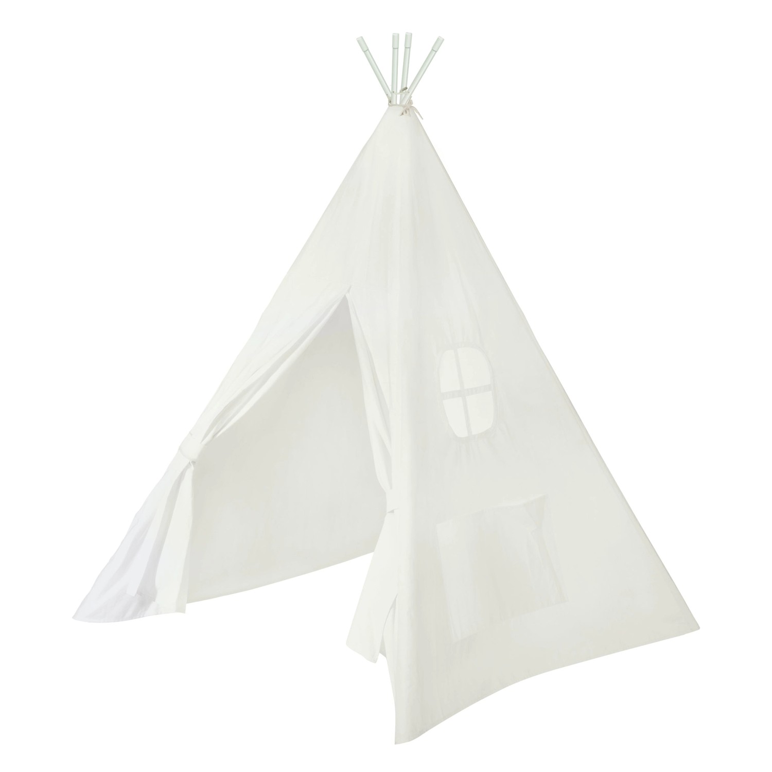 roba Spielzelt Tipi Kinderspielzelt aus Stoff inkl. Tasche Beige günstig online kaufen