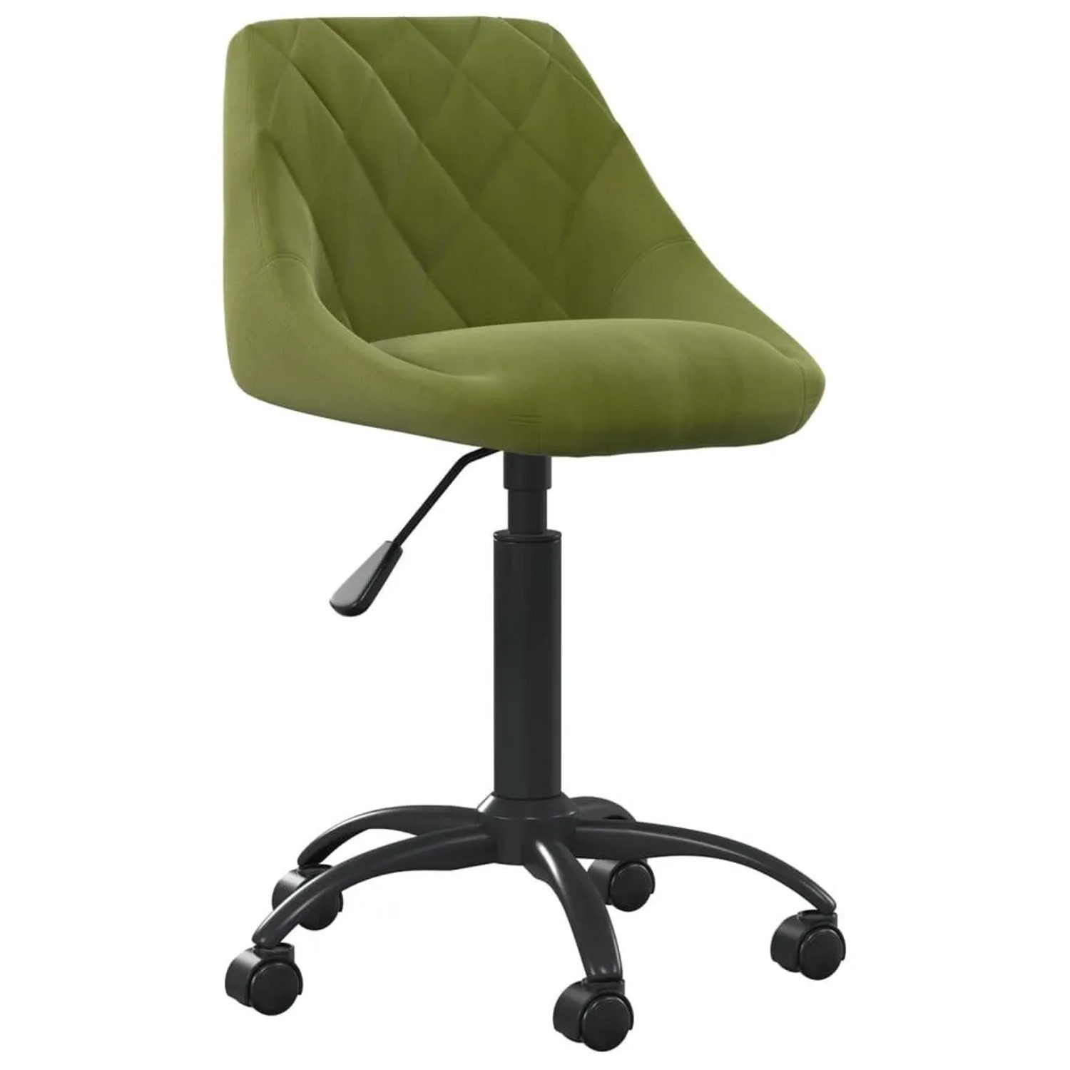 vidaXL Esszimmerstuhl Hellgrün Samt 335362