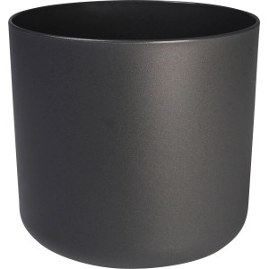 Anthrazitfarbener, runder Elho Blumentopf B.For Soft (Ø 29,5 cm) für Zimmerpflanzen.