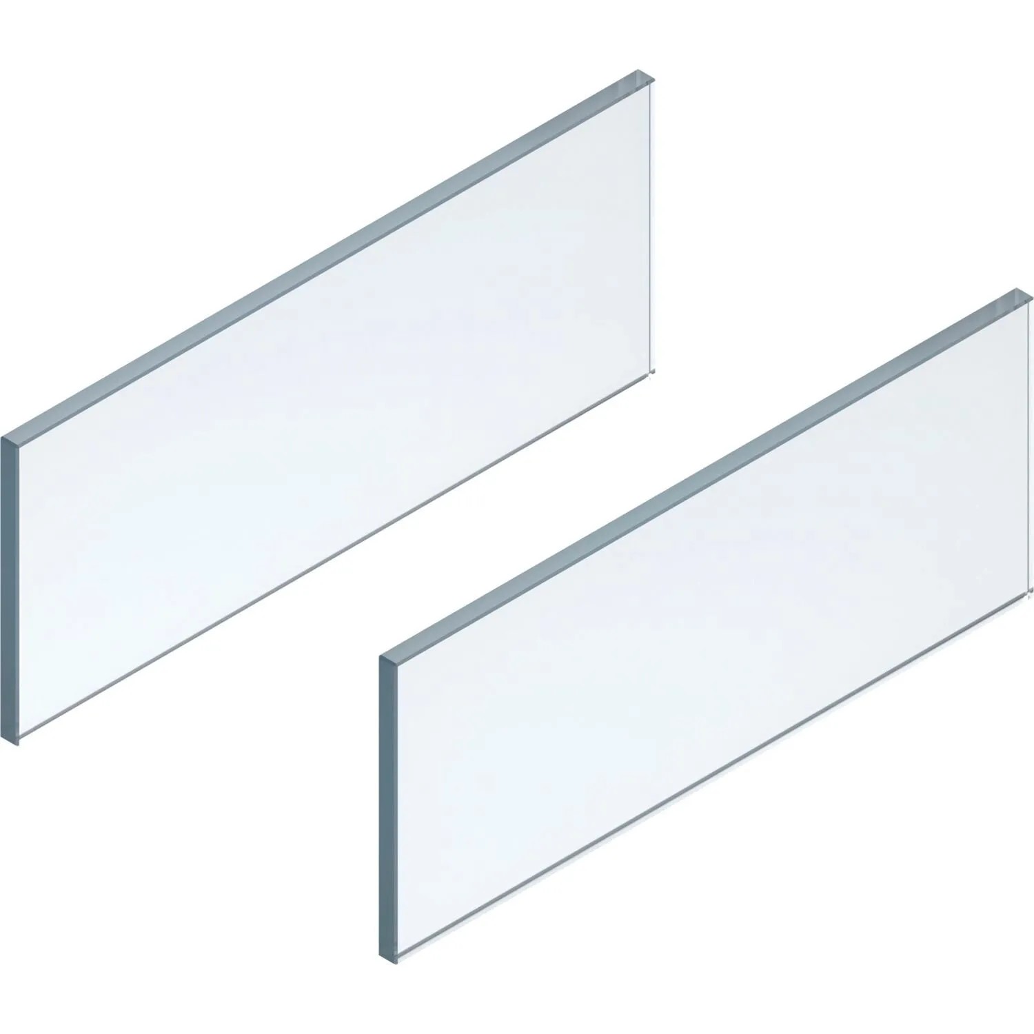 Blum Einschubelement Legrabox free Seite Nennlänge 450 mm Glas Klar