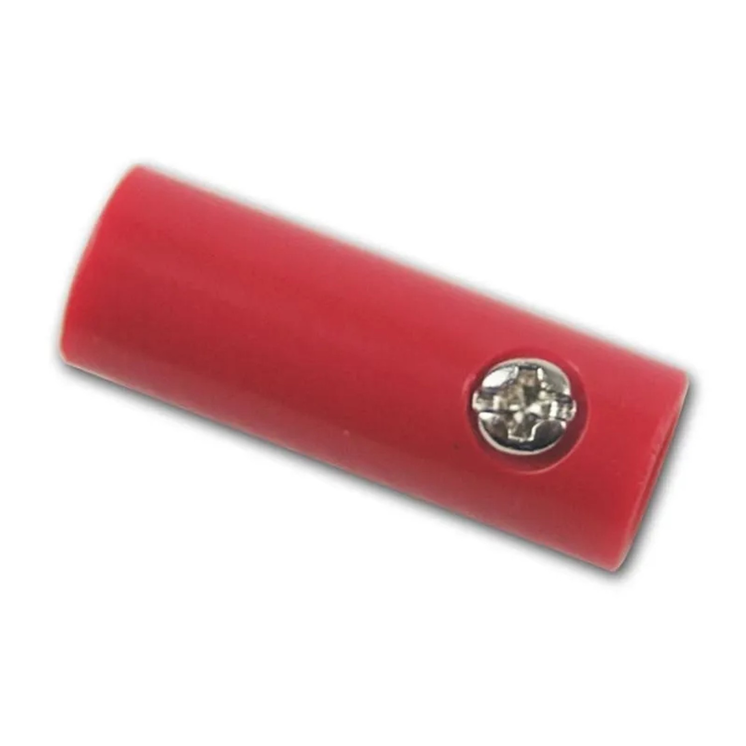 Goobay 10 Bananen-Kupplung Rot mit Schraubanschlüssen