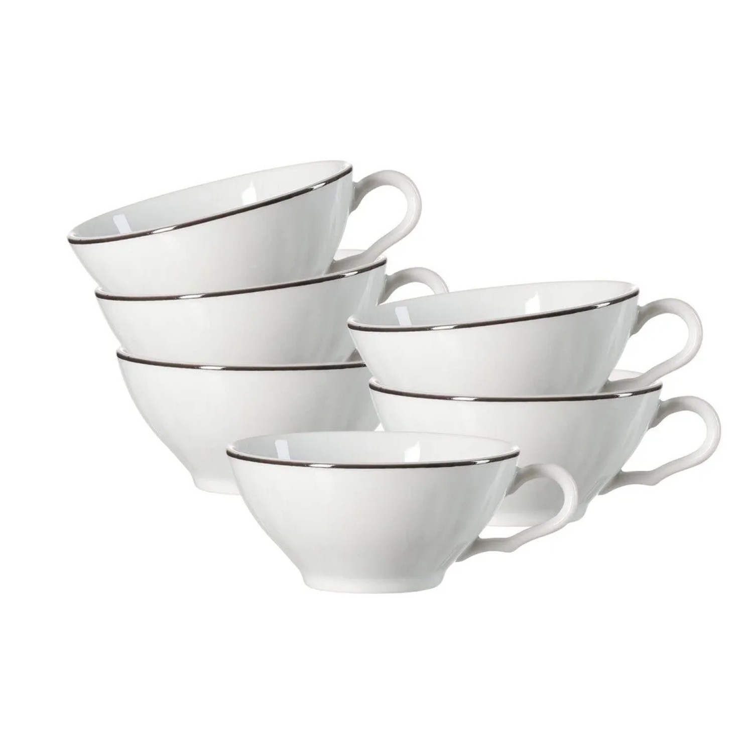 Ritzenhoff & Breker Ostfriese Teetasse 100 ml 6er Set Grau