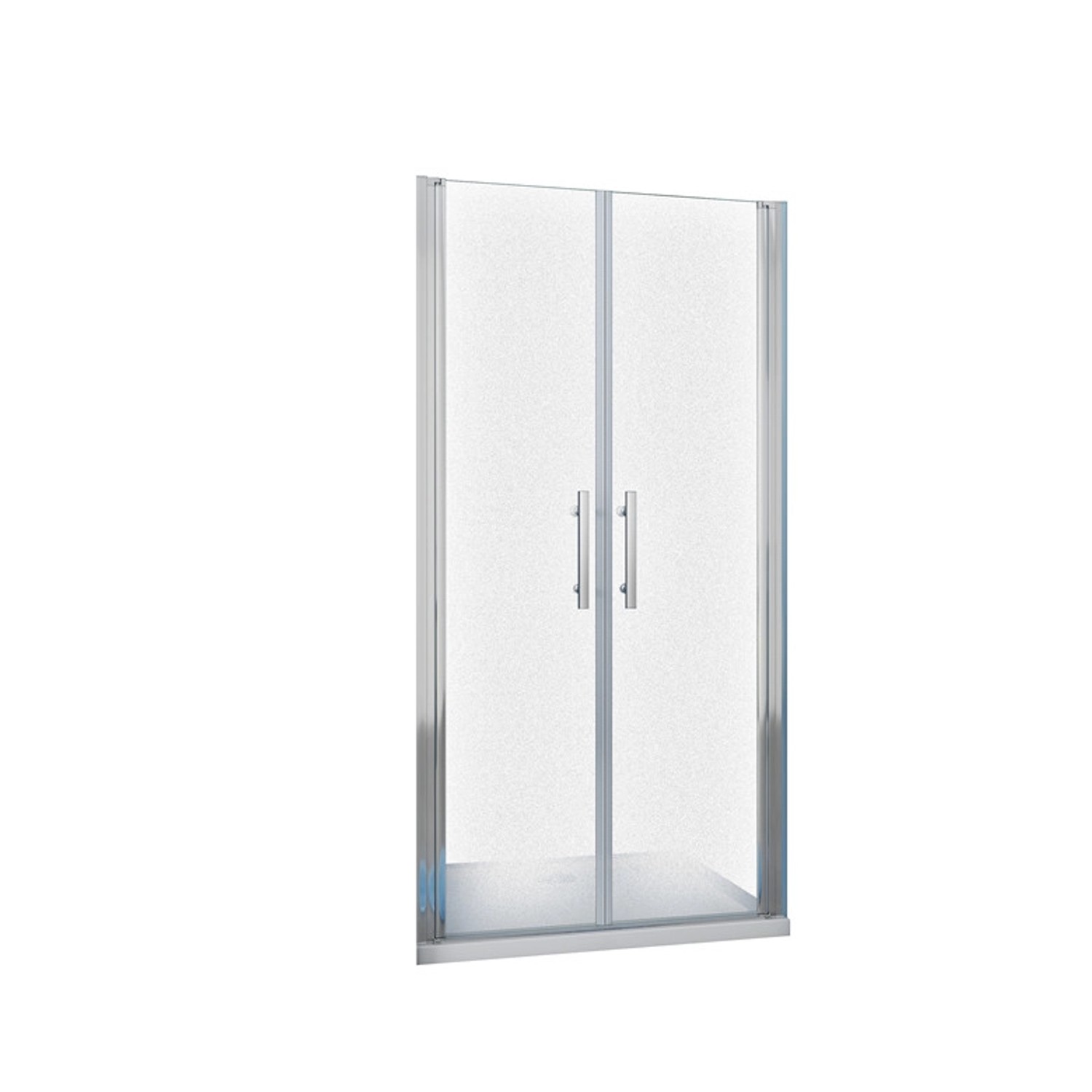 Duschparadies 95x195cm Duschtür Nischentür Duschabtrennung 6mm Nano Glas Sc günstig online kaufen