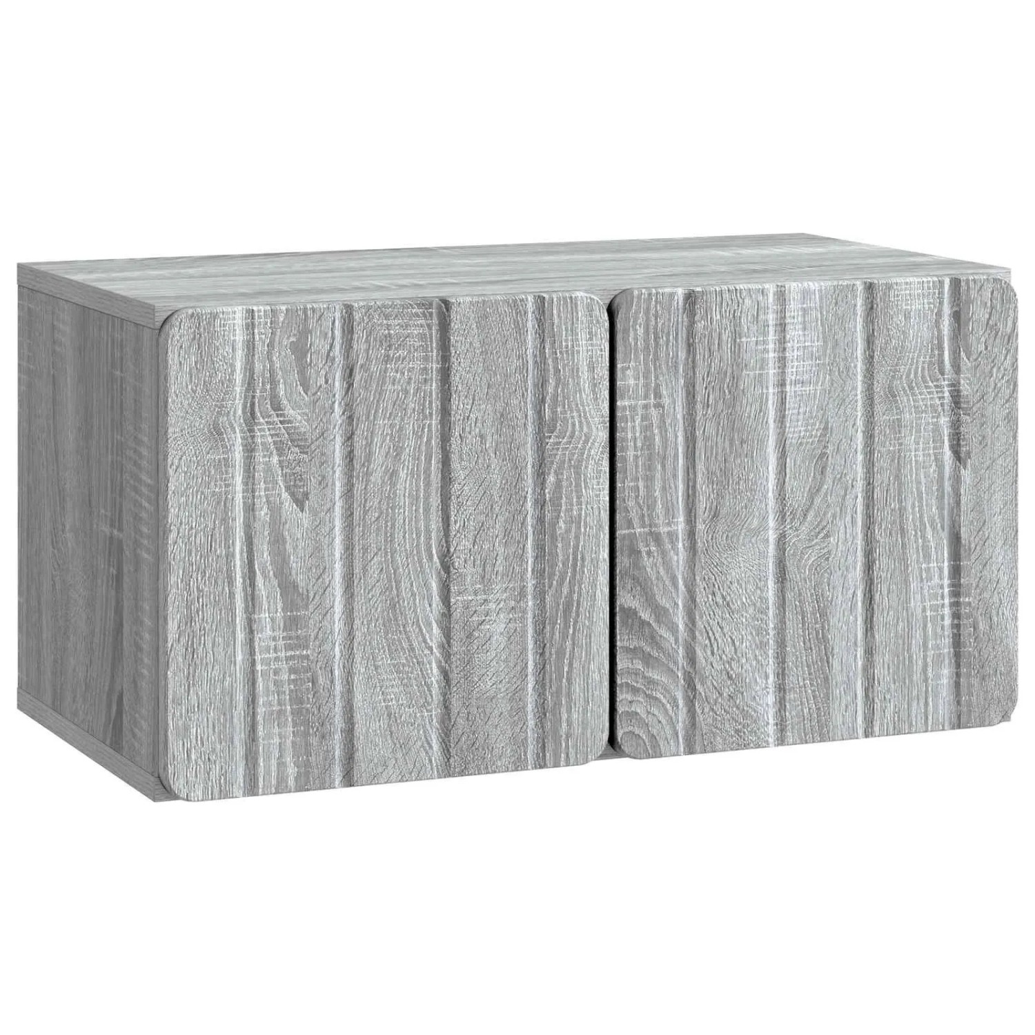 vidaXL Wandmontierter TV-Schrank Graues Sonoma 59,5 x 31 x 30 cm 898371