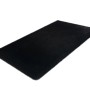 Schwarzer Lalee Badteppich Heaven, 40x60 cm, mit ultrasoftem Flor für ein gemütliches Badezimmer.