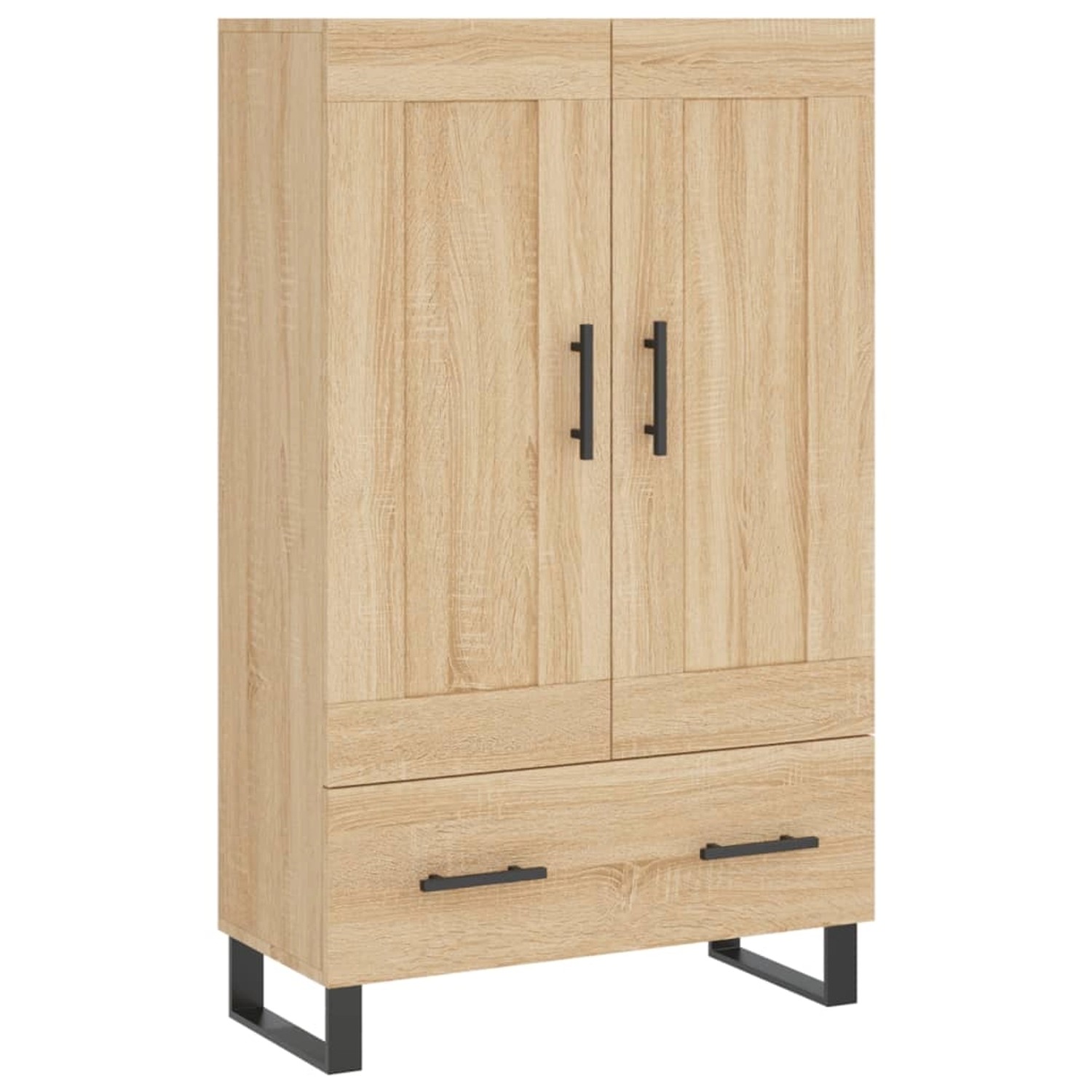 vidaXL Highboard Sonoma-Eiche 69,5x31x115 cm Holzwerkstoff 830351 günstig online kaufen