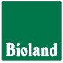 Bioland Logo auf grünem Hintergrund für Blu Chili Joes Long Bio Chili.