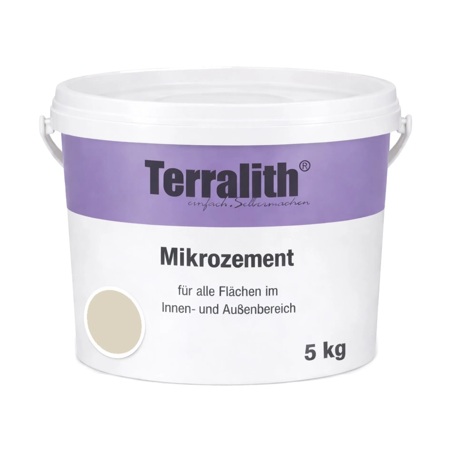 Terralith Mikrozement Fix & Fertig LFN0751 5kg Fein 3,5qm