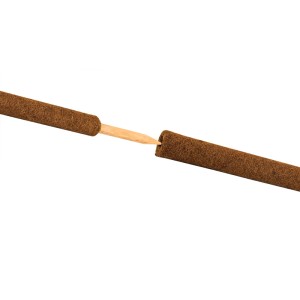 BigDean Pflanzstab Kokos 110 cm Rankstab Rankhilfe Blumenstab Kokosstab
