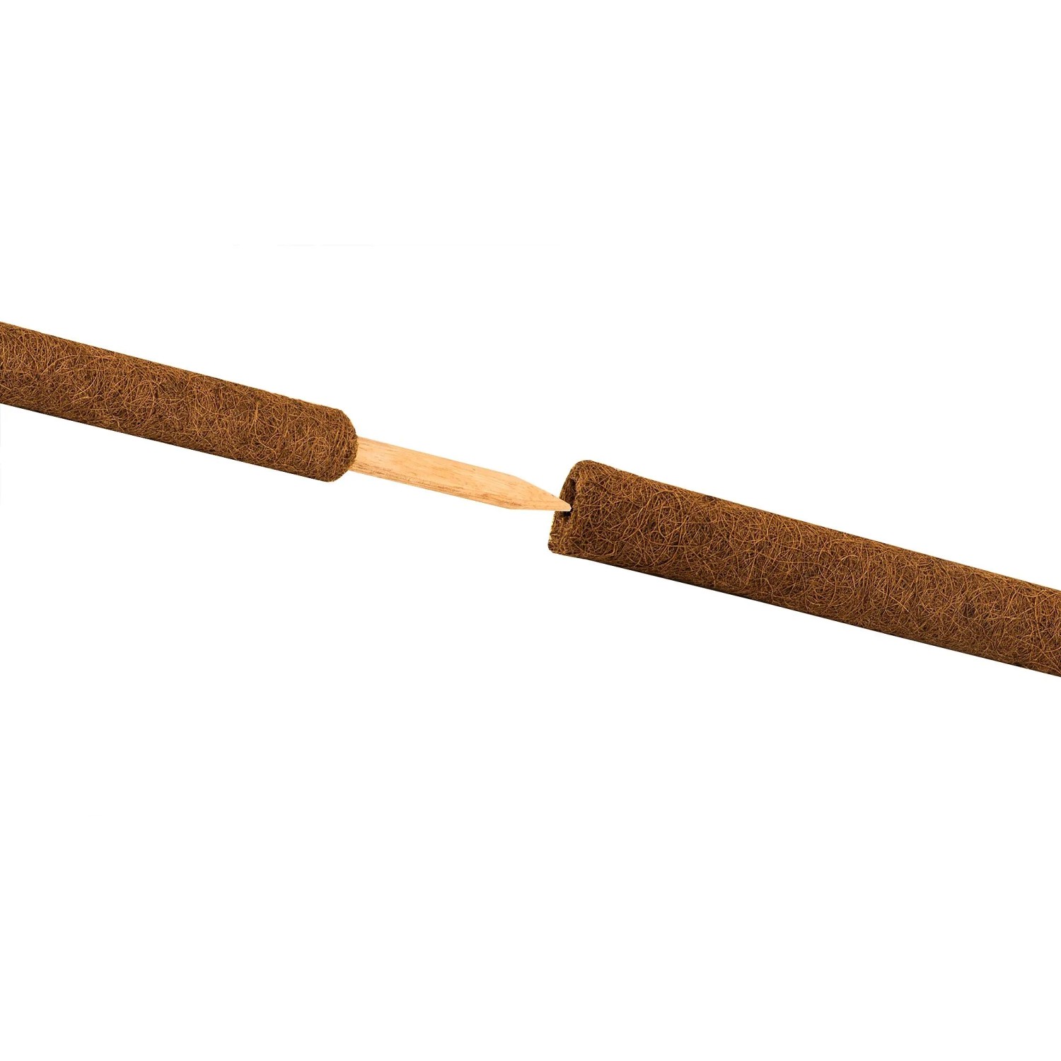 BigDean Pflanzstab Kokos 110 cm Rankstab Rankhilfe Blumenstab Kokosstab_2