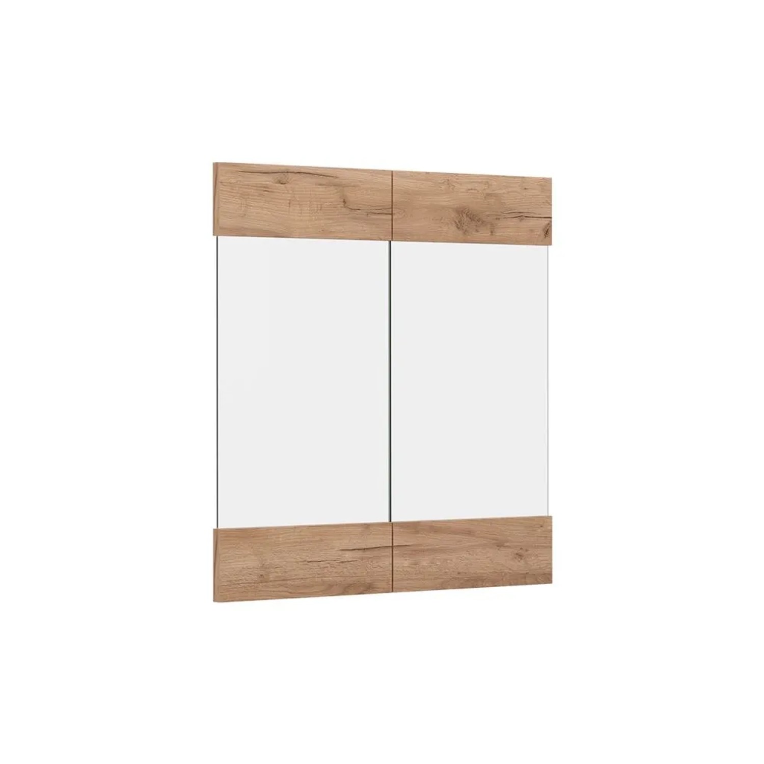 Vicco Küchenfront R-Line Goldkraft Eiche 59 x 59 Möbelfront für den Hängeglasschrank Art Nr 37392