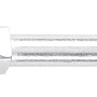 Schlossschraube M8 x 30 mm, Stahl, Vollgewinde, 50er-Pack für robuste Konstruktionen.