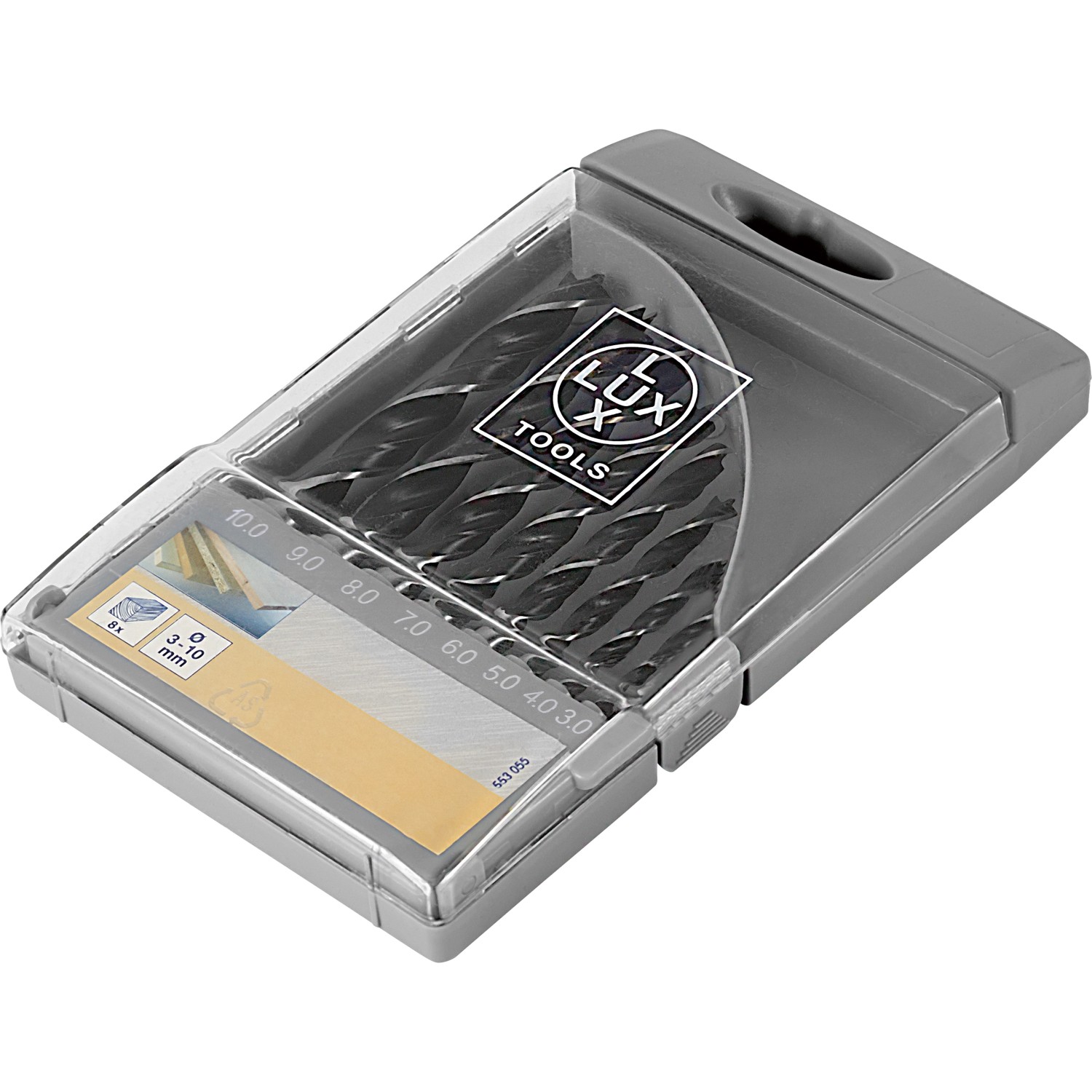 LUX Holzbohrer-Set Ø 3 mm - 10 mm 8-teilig günstig online kaufen