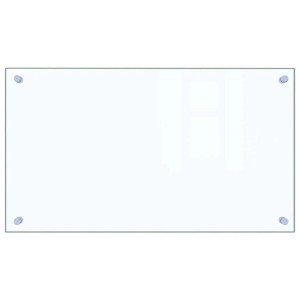 Transparente vidaXL Küchenrückwand aus Hartglas, 70x40 cm, mit Befestigungen.