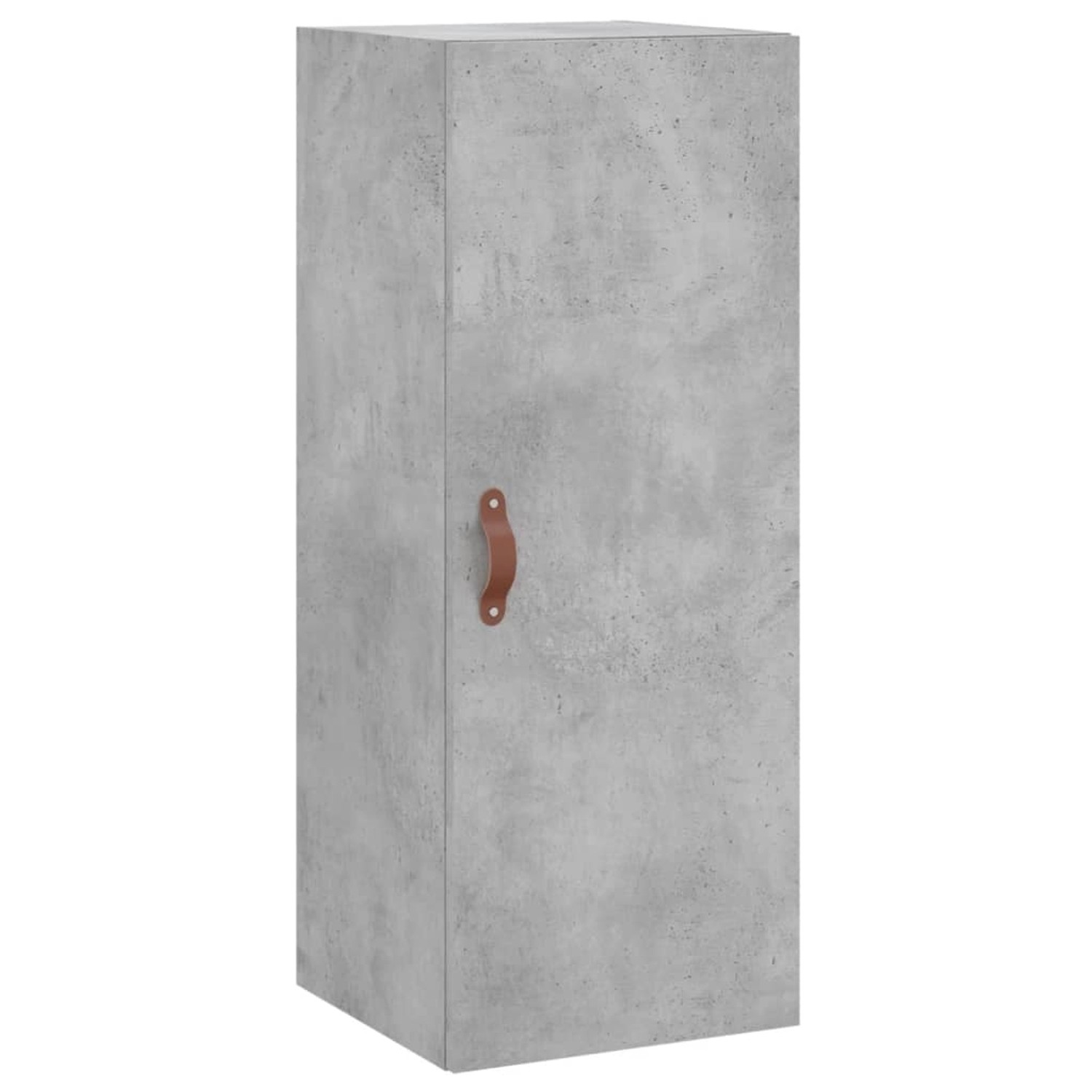 vidaXL Wandschrank Betongrau 34,5x34x90 cm 828832